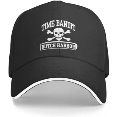 Image of TeysHa Baseball Cap Snapback Sun Hat Time Bandit Deadliest Catch Mountaineering Luxury Kids Men Women&#039;s for Women