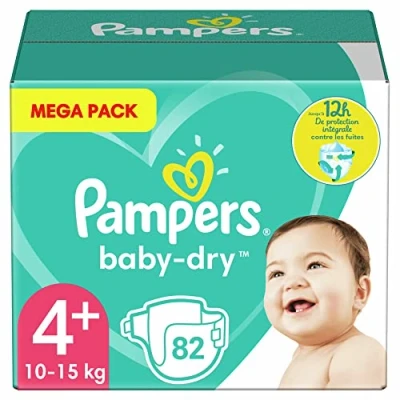 Image of Pampers 81715586 Baby Dry Pants Nappies, White