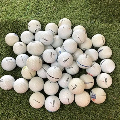 Image of 50 Titleist NXT tour lake balls, golf AAA/AA quality.