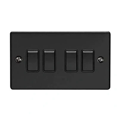 Image of 4 Gang 10 Amp 2 Way Switch