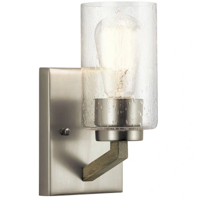 Image of Kichler Deryn Wall Lamp Distressed Antique Grey