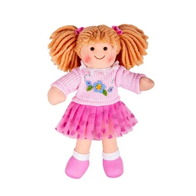 Image of Bigjigs Toys Jasmin Doll SMALL Ragdoll Cuddly Toy