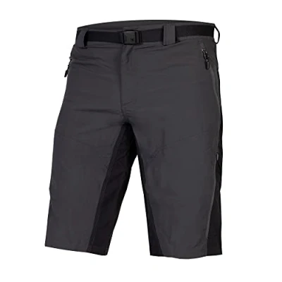 Image of Endura Men&#039;s Hummvee Shorts with Liner, Grey, M