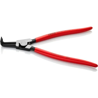 Image of Knipex Circlip Pliers for external circlips on shafts black atramentized, plastic coated 300 mm (self service card/blister) 46 21 A41 SB