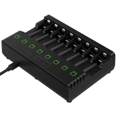 Image of Venom Power Rechargeable AA/AAA Battery 8 Way Charging Dock