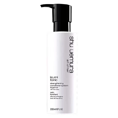 Image of Shu Uemura, Strengthening Conditioner Izumi Tonic, All Hair Types, Enriched with Rice Water, Shine &amp; Thickness, 250 ml