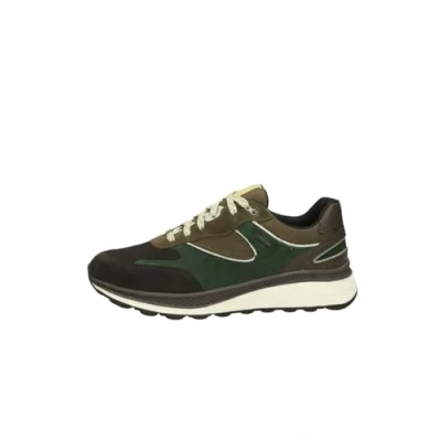 Image of Geox Men&#039;s U Spherica Actif X1 Sneaker, Dk Coffee Green, 7 UK