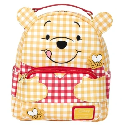 Image of Loungefly Disney Backpack Winnie the Pooh Gingham