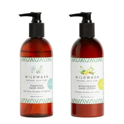Image of Purifying Hand Wash 300ml and Moisturising Lotion Set Moisturize &amp; Cleanse Skin with Gentle Formula made natural ingredients