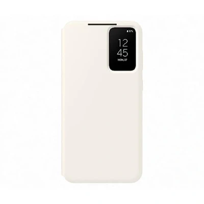 Image of Samsung Smart Clear View PC Book Case White Galaxy S23+