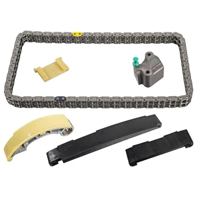 Image of 13028AD202, 13028AD202S1, 13070AD20A, 13070AD20AS1, 13085AD210 Timing Chain Kit BLUE PRINT ADN17358 NISSAN: X Trail