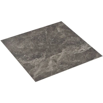Image of vidaXL Self adhesive PVC Flooring Planks 5.11 m² Black Marble