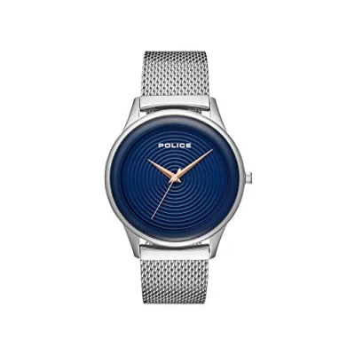 Image of Police Mens Analogue Classic Quartz Watch with Stainless Steel Strap PL.15524JS/03MM