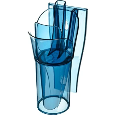Image of San Jamar SI5000 Polycarbonate Saf T Scoop and Guardian System, 6oz to 10oz, For Bar Beverage Station