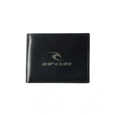 Image of RIP CURL 2 Leather Men&#039;s Wallets with RFID Corpowatu Black