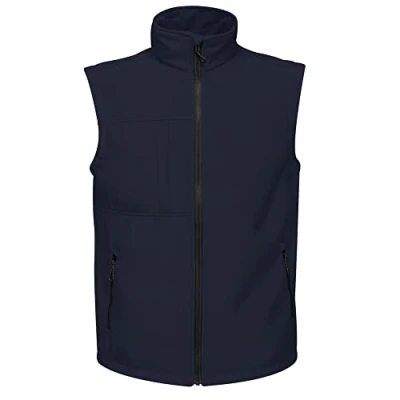 Image of Regatta TRA848 74450 Professional Octagon II 3 Layer Waterproof Softshell Body warmer, Navy(SlGrey), S