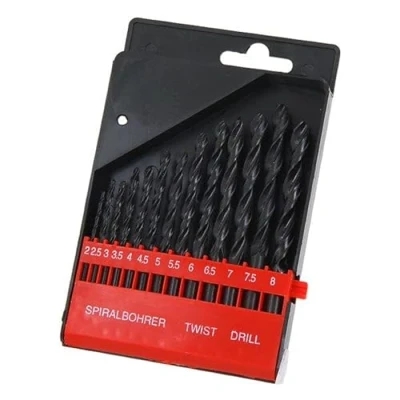 Image of Neilsen CT0513 13pc HSS Drill Set, Suitable for Metal/Plastic/Wood and some Masonry, Sizes: 2 2.5 3 3.5 4 4.5 5 5.5 6 6.5 7 7.5 8mm