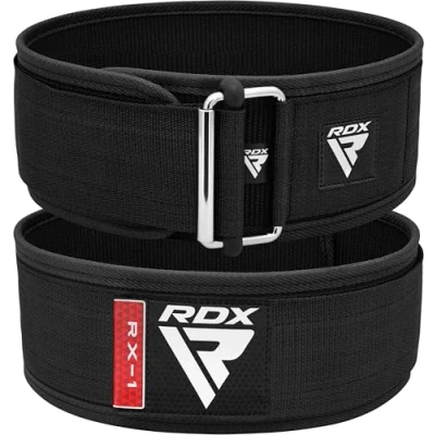 Image of RDX Weight Lifting Belt AUTO LOCK 4 Premium Adjustable Gym for Olympic Cross Training Support Men Women Functional Fitness Workout WOD Powerlifting Bodybuilding Weightlifting Deadlift