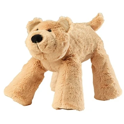 Image of House of Paws Big Super Soft Plush Bear Dog Toy For All Breed Sizes With Squeaker In Each Leg