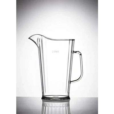 Image of Virtually Unbreakable Polycarbonate Jugs Elite 2 Pint Jug CE @ Pack of