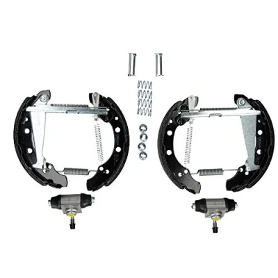 Image of 7701204835, 7701207266, 7702258044 Brake Shoes BOSCH 0 986 487 550 203,2mm 39mm RENAULT: MEGANE 1