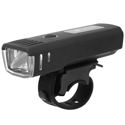 Image of Keenso LED Bike Front Light, Waterproof USB Rechargeable Light Bicycle Headlight Lamp Cycling Accessory Black riding lights
