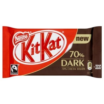 Image of KIT KAT 4F Dark 24x45g PR 70% Cocoa N1XB