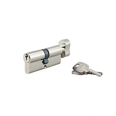 Image of THIRARD 916236 00916236 Stick Lock 30 x 40 mm 3 Keys Dimensions: 30BTx40 Profile Standard Euro Cylinder 5 Pin Mechanism, Nickel Plated