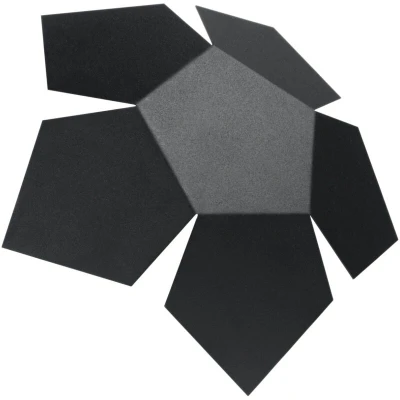 Image of Penta 2 Light Wall Black, G9