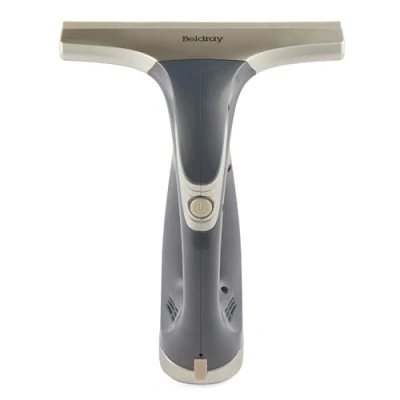 Image of Beldray BEL0749TT Titanium Cordless Window Vacuum Handheld Cleaner With Squeegee Head, 60ml Water Tank, Drip &amp; Streak Free Cleaning, Up To 30 Minutes Operating Time, Rechargeable, Lightweight