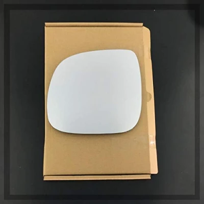 Image of Stick on Wing Mirror Glass fits Volkswagen Transporter Reg 2016 to 2024 Left Passenger Side