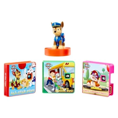 Image of little tikes PAW Patrol Hero Collection For Story Dream Machine 3 Stories &amp; 1 Character, Storytime Books with Audio Play Boys and Girls Ages 3+