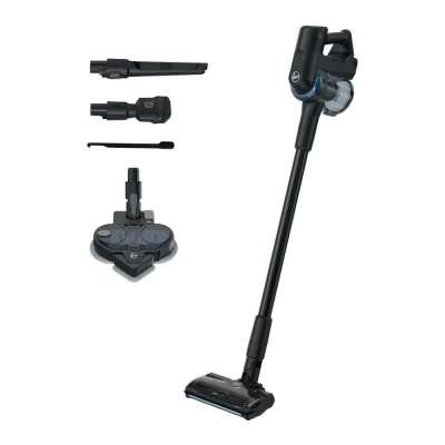 Image of Hoover Cordless Stick Vacuum Cleaner with Power Mop Head, High Suction Power, Anti Hair Wrap, Bright LED lights, Lightweight, Flexible Steering [HF401YH]