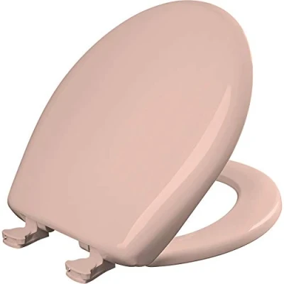 Image of Bemis 200SLOWT 063 The Toilet seat Closes Slowly, Does not Loosen and is Easy to Remove, Venetian Pink, Round