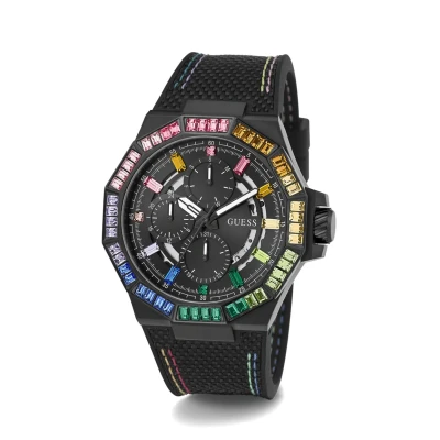 Image of Guess Energy GW0701G1 Silicone Men&#039;s Watch