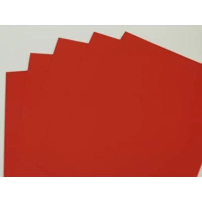 Image of Jackdaw Express Heavyweight Coloured Paper Card 2 Sided A4 180gsm x 15 for Cardmaking &amp; Crafts (Red)
