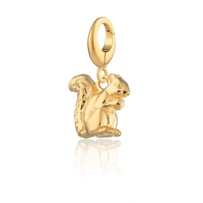 Image of Lily Charmed 18ct Gold Plated Squirrel Charm