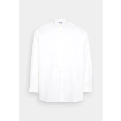 Image of JACK &amp; JONES Men&#039;s Jprblacardiff Shirt L/S Ps Noos, White/fit: Loose fit, 5XL