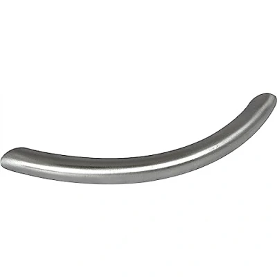 Image of ALLES IM GRIFF Kreios LA Furniture Handle 96 mm Width 112 Brushed Stainless Steel