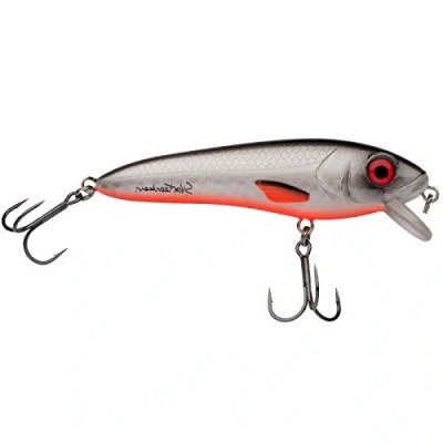 Image of Abu Garcia Svartzonker McCelly, Fishing Hook, Realistic Hand Painted Hard Lures with Strong Berkley Fusion Treble Hooks, Predator Fishing, Pike, Unisex, Fegis, 64g 140mm