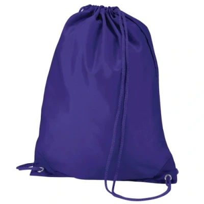 Image of Quadra Gymsac Shoulder Carry Bag 7 Litres (One Size) (Purple)
