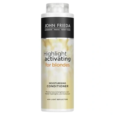 Image of John Frieda Sheer Blonde Highlight Activating Moisturising Conditioner for Lightened and Highlighted Hair 500 ml