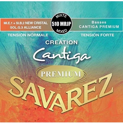 Image of Savarez Strings for Classic Guitar Creation Cantiga Premium Set Mixed Tension Normal/High