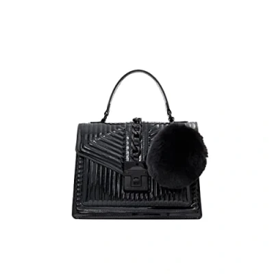 Image of Aldo Women&#039;s Jerilini Top Handle, Black/Black, One Size