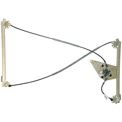 Image of 8L3837461 Window regulator VALEO 850672 Left Front electric without motor with comfort function AUDI: A3 Hatchback
