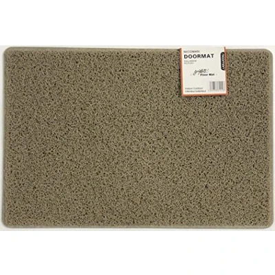 Image of Nicoman Dirt Trapper Barrier Door Mat Heavy Duty Outdoor Indoor Floor Matt(60x40cm,Beige)