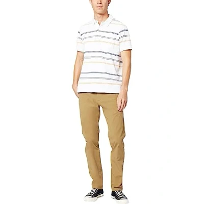 Image of Dockers Men&#039;s Smart 360 Flex Chino Slim Casual Pants, Ermine, 30W / 32L