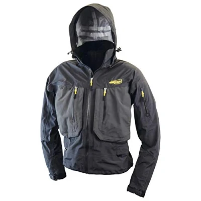 Image of Airflo NEW Airtex Pro Fishing Jacket ¾ or Wading, Waterproof Breathable (XXLarge, Wading Jacket)