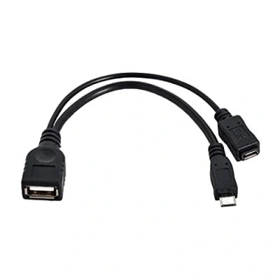 Image of eStoreBlacell Generic b505 Estoreimport Micro USB Host OTG Cable with Power for Samsung Phone I9100 I9300 I9220 9250