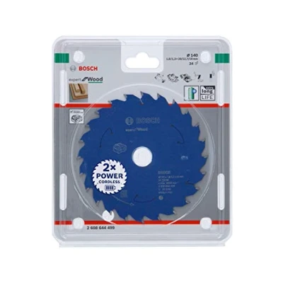 Image of Bosch Professional Circular Saw Blade Expert (for Wood, 140 x 20 1.8 mm, 24 teeth; Accessories: Cordless Saw)